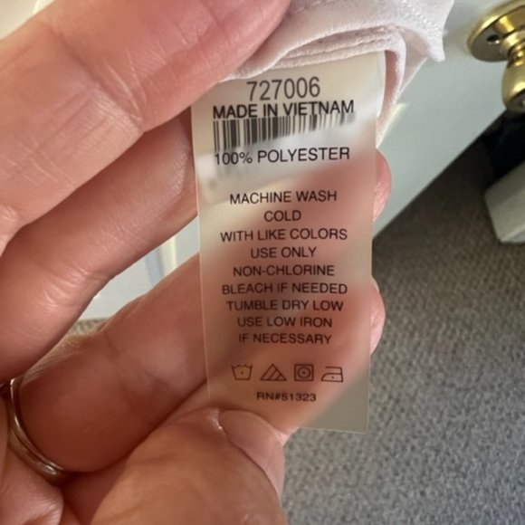 Chaus sheer pink blouse - Picture 4 of 5